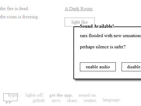 小黑屋 (A Dark Room)